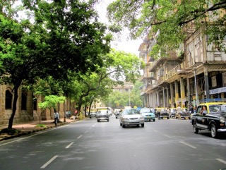 A quiet street in my Indian hometown